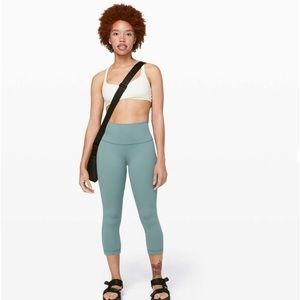 NWT Lululemon Wunder Under Crop (High-Rise) *Full-On Luxtreme 21"
